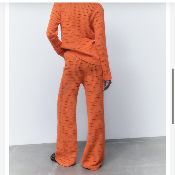 NWT Zara Crochet Pants - Picture 6 of 6